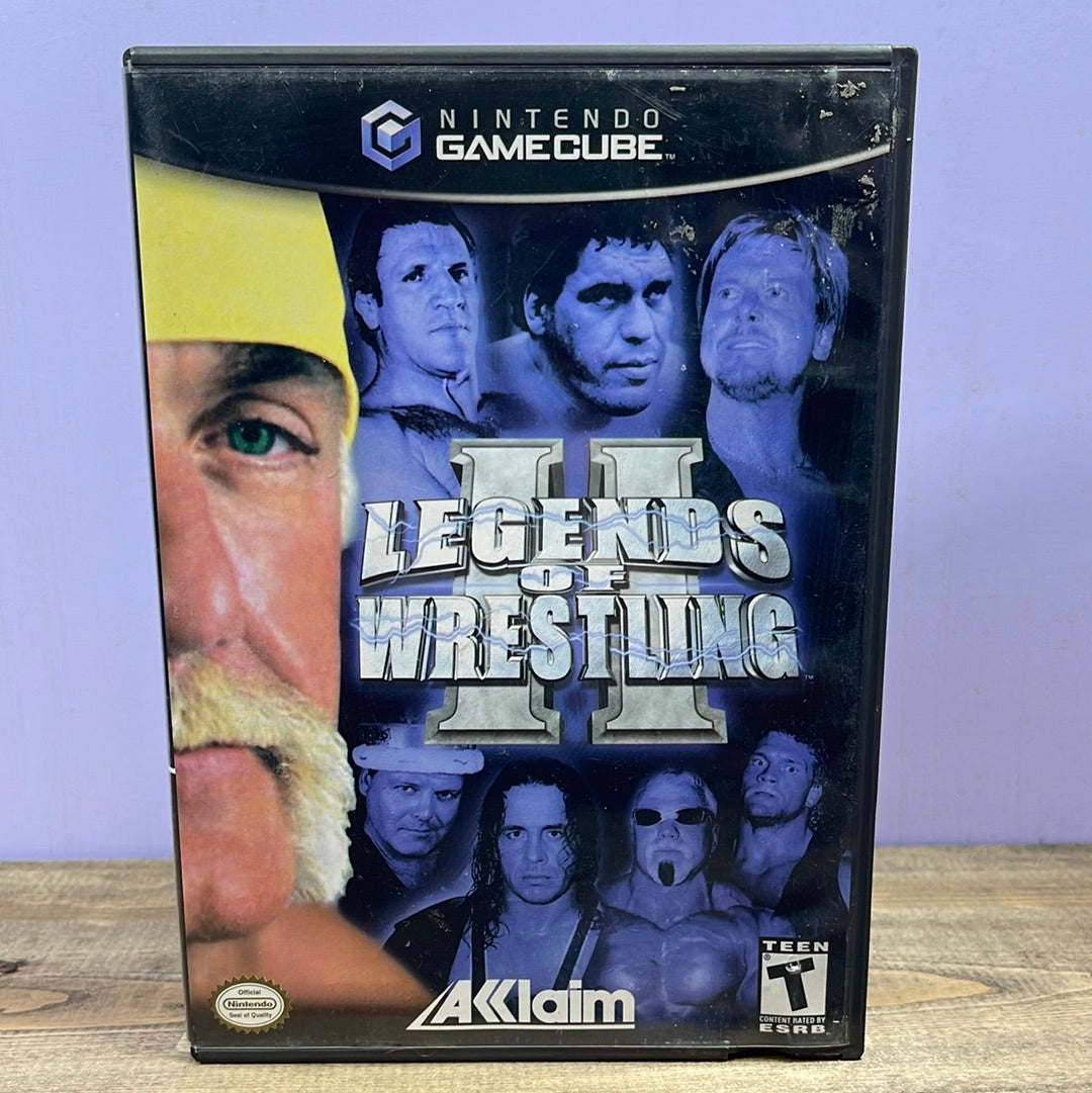 Nintendo Gamecube - Legends of Wrestling II Retrograde Collectibles Acclaim, Action, CIB, Fighting, Gamecube, Legend, Mania, Nintendo, Nintendo Gamecube, Sports, Teen R Preowned Video Game