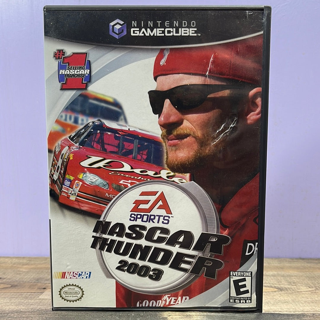 Nintendo Gamecube - NASCAR Thunder 2003 Retrograde Collectibles CIB, Driving, E Rated, EA, EA Sports, Gamecube, NASCAR, Nintendo, Nintendo Gamecube, Racing Preowned Video Game