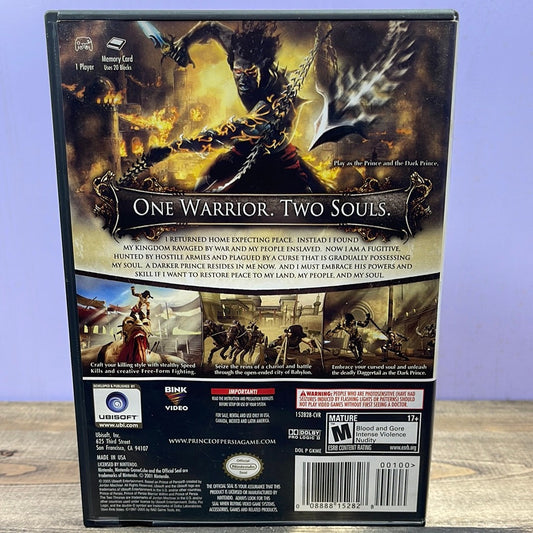 Nintendo Gamecube - Prince of Persia: The Two Thrones Retrograde Collectibles Action, Adventure, Bink Video, CIB, Gamecube, M Rated, Nintendo, Nintendo Gamecube, Prince of Persia Preowned Video Game