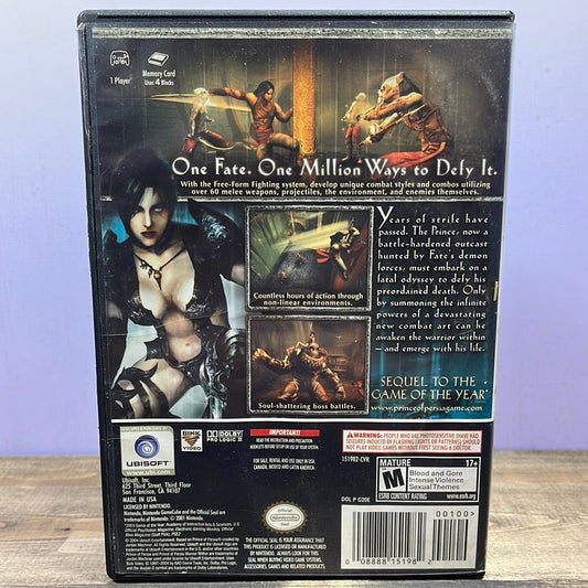 Nintendo Gamecube - Prince of Persia Warrior Within Retrograde Collectibles Action, Adventure, CIB, Gamecube, M Rated, Nintendo, Nintendo Gamecube, Prince of Persia, Ubisoft, W Preowned Video Game