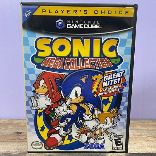 Nintendo Gamecube - Sonic Mega Collection Retrograde Collectibles Action, CIB, E Rated, Gamecube, Nintendo Gamecube, Sega, Sonic, Sonic Team Preowned Video Game 