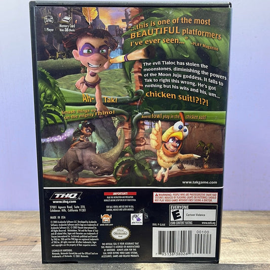 Nintendo Gamecube - Tak and the Power of Juju Retrograde Collectibles Action, Avalanche Software, E Rated, Gamecube, Nick Games, Nickelodeon, Nintendo Gamecube, Platforme Preowned Video Game 