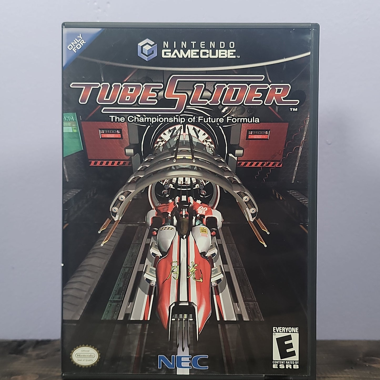 Nintendo Gamecube - Tube Slider Retrograde Collectibles CIB, E Rated, GCN, Nd Cube, NEC Interchannel, Nintendo Gamecube, Racing, Sci-Fi, Tube Slider Preowned Video Game