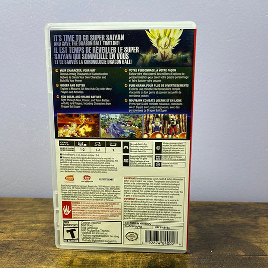 Nintendo Switch - Dragon Ball: Xenoverse 2 Retrograde Collectibles 3D, Action, Arena Fighter, Bandai Namco, Dragonball Z, Fighting, Nintendo Switch, Switch, T Rated Preowned Video Game