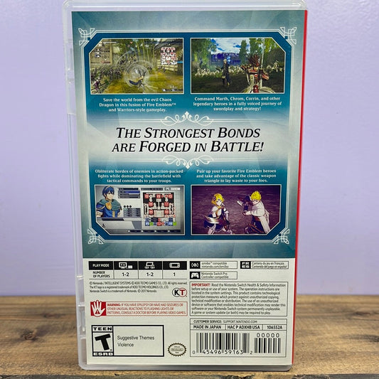 Nintendo Switch - Fire Emblem Warriors Retrograde Collectibles Amiibo Compatible, Koei Tecmo, Nintendo, Nintendo Switch, Switch, Teen Rated Preowned Video Game