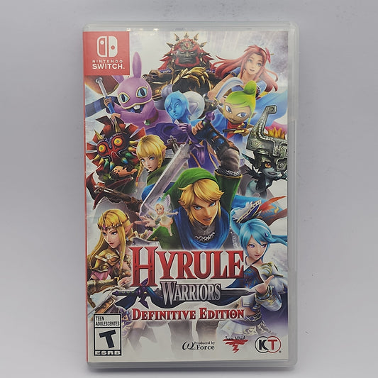 Nintendo Switch - Hyrule Warriors: Definitive Edition Retrograde Collectibles Action, Action Adventure, Amiibo Compatible, Amiibo Support, CIB, Multiplayer, Musou, Nintendo, Nint Preowned Video Game