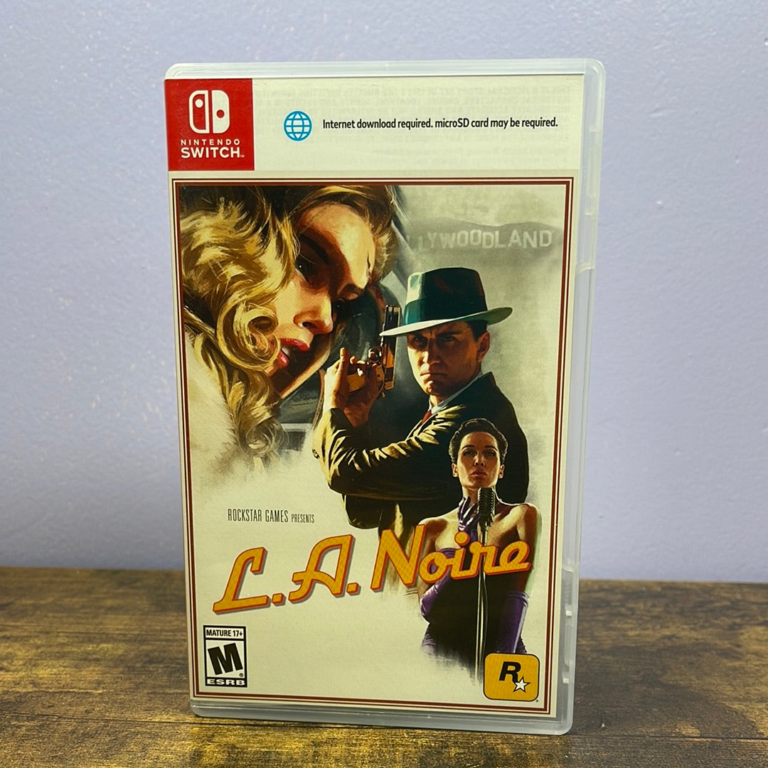 Nintendo Switch - L.A. Noire Retrograde Collectibles Action, CIB, Crime, History, Horror, Nintendo Switch, Open World, Rockstar, Single Player, Switch, T Preowned Video Game