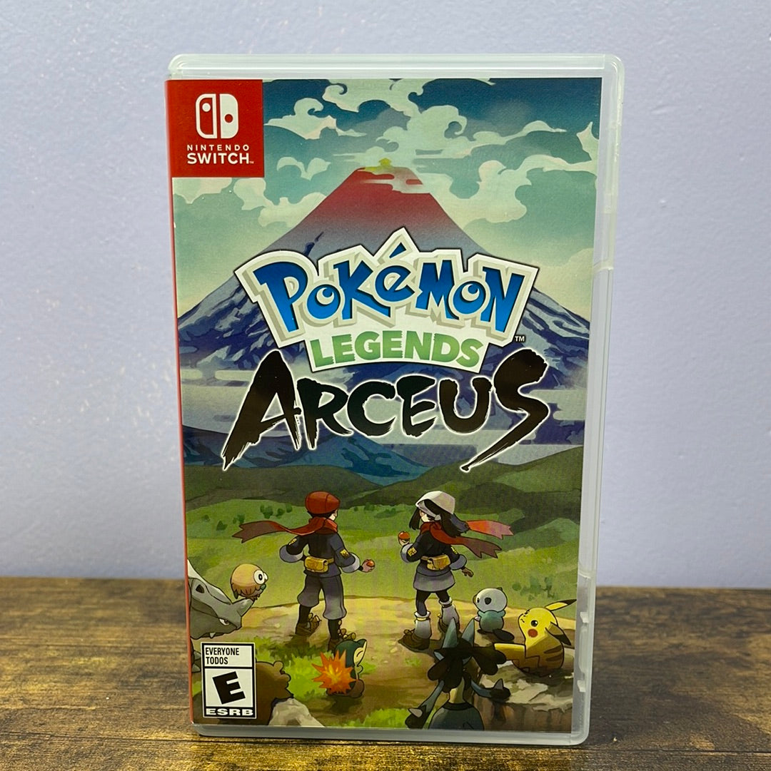 Nintendo Switch - Pokemon Legends: Arceus Retrograde Collectibles Action RPG, CIB, E Rated, GameFreak, JRPG, Nintendo Switch, Open World, Pokemon Company, Pokemon Ser Preowned Video Game