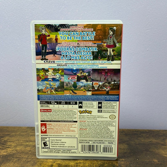 Nintendo Switch - Pokemon: Sword Retrograde Collectibles Action RPG, CIB, E Rated, GameFreak, JRPG, Multiplayer, Nintendo Switch, Pokemon Company, Pokemon Se Preowned Video Game
