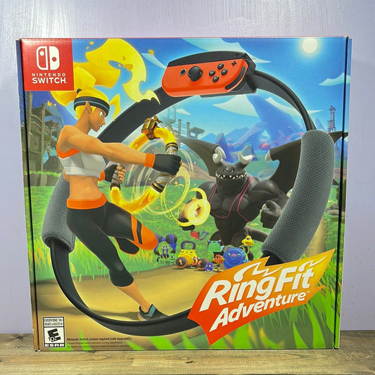 Nintendo Switch - Ring Fit Adventure Retrograde Collectibles Adventure, CIB, E10 Rated, Exercise, Nintendo, Nintendo Switch, Roleplaying Game, RPG, Switch Preowned Video Game