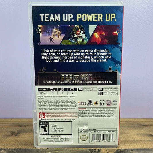Nintendo Switch - Risk of Rain 2 Retrograde Collectibles Action, CIB, Gearbox Publishing, Nintendo, Nintendo Switch, Shooter, Switch, Teen Rated Preowned Video Game