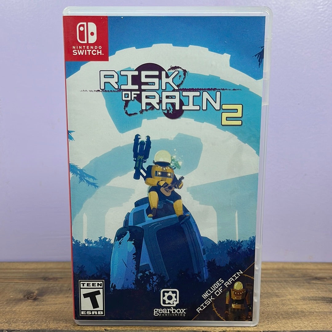 Nintendo Switch - Risk of Rain 2 Retrograde Collectibles Action, CIB, Gearbox Publishing, Nintendo, Nintendo Switch, Shooter, Switch, Teen Rated Preowned Video Game