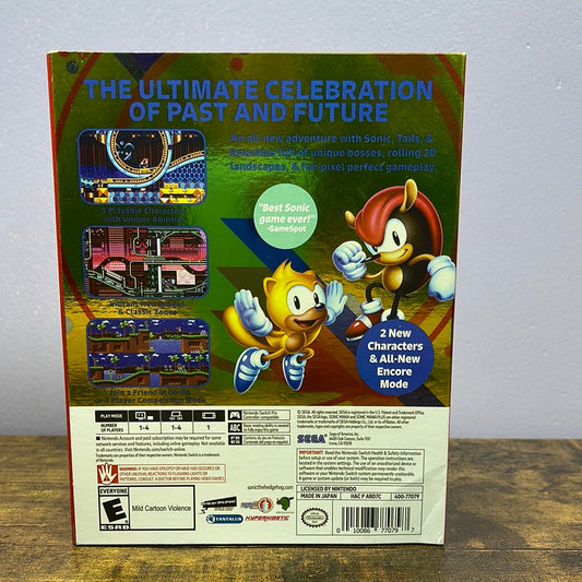 Nintendo Switch - Sonic Mania Plus Retrograde Collectibles 2D, Action, CIB, E Rated, Nintendo Switch, Platformer, Retro, SEGA, Sonic Series, Switch Preowned Video Game
