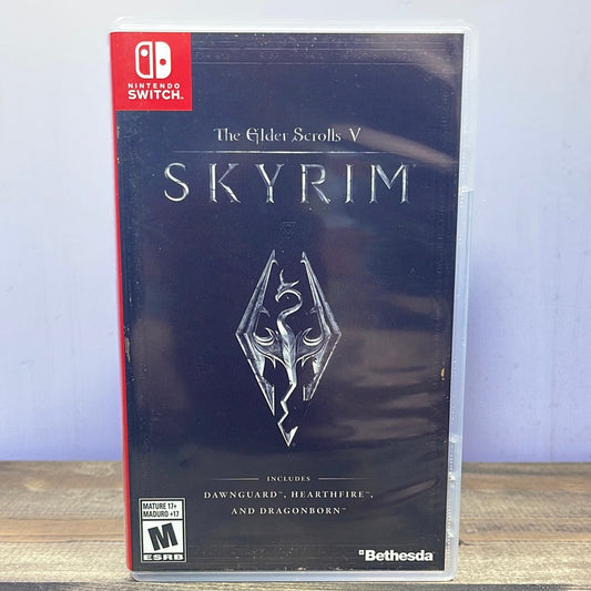 Nintendo Switch - The Elder Scrolls V: Skyrim Retrograde Collectibles Adventure, Bethesda, CIB, M Rated, Nintendo Switch, Open World, Rimming, RPG, Singleplayer, Switch,  Preowned Video Game 