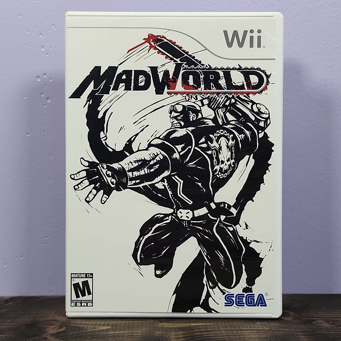 Nintendo Wii - MadWorld Retrograde Collectibles Action, Beat 'Em Up, CIB, M Rated, Nintendo Wii, PlatinumGames, Sega, Wii Preowned Video Game