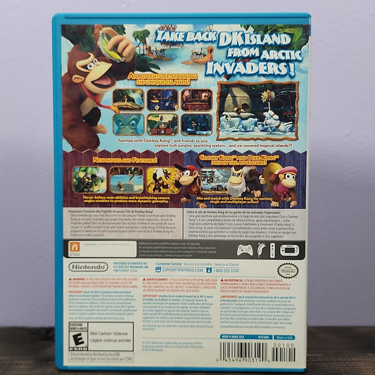 Nintendo Wii U - Donkey Kong Country: Tropical Freeze Retrograde Collectibles Action, CIB, Donkey Kong, Donkey Kong Country, E Rated, Nintendo, Platformer, Retro Studios, Wii U Preowned Video Game 