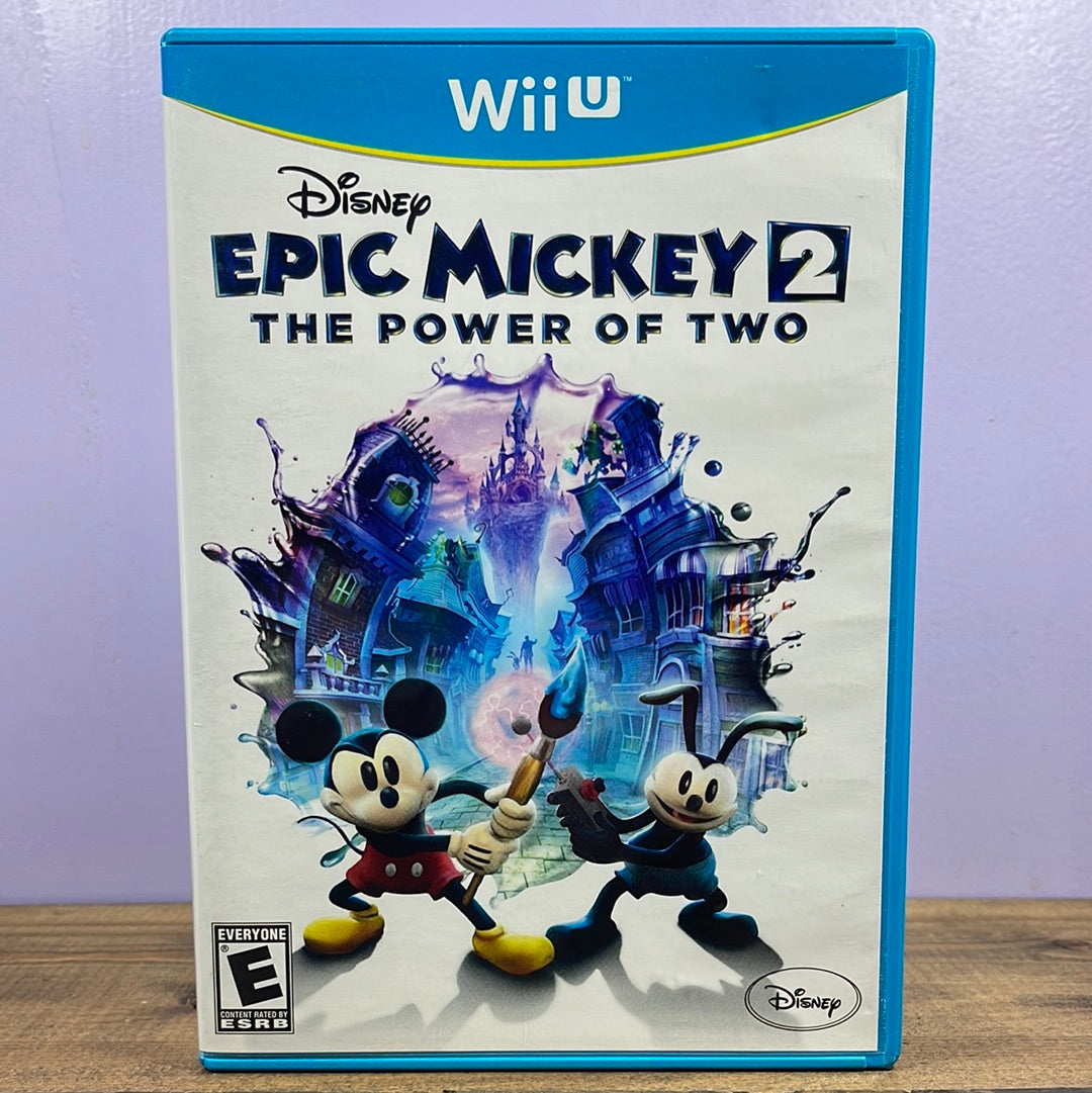 Nintendo Wii U - Epic Mickey 2 The Power of Two Retrograde Collectibles Action, CIB, Disney, E Rated, Nintendo Wii U, platformer, Wii U, WiiU Preowned Video Game