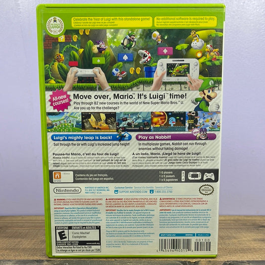 Nintendo Wii U - New Super Luigi U Retrograde Collectibles Action, CIB, E Rated, Luigi, Mario, Nintendo Wii U, platformer, Wii U, WiiU Preowned Video Game