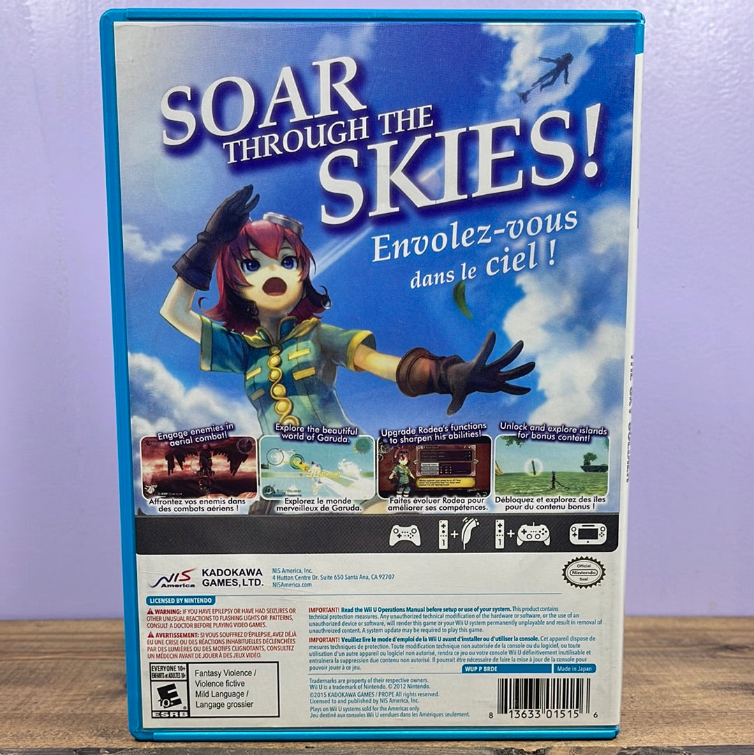 Nintendo Wii U - Rodea The Sky Soldier Retrograde Collectibles Action, CIB, E10 Rated, Kadokawa Games, Nintendo Wii U, NIS America, platformer, Wii U, WiiU Preowned Video Game