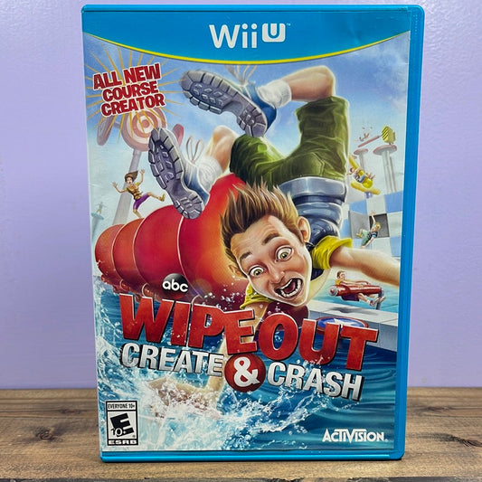 Nintendo Wii U - Wipeout Create & Crash Retrograde Collectibles Activision, CIB, E10 Rated, Nintendo Wii U, platformer, Wii U, WiiU Preowned Video Game 