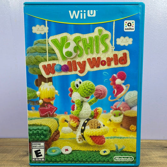 Nintendo Wii U - Yoshi's Woolly World Retrograde Collectibles Amiibo Compatible, Amiibo Support, CIB, E Rated, Mii, Nintendo Wii U, Wii U, WiiU, Yoshi Preowned Video Game 