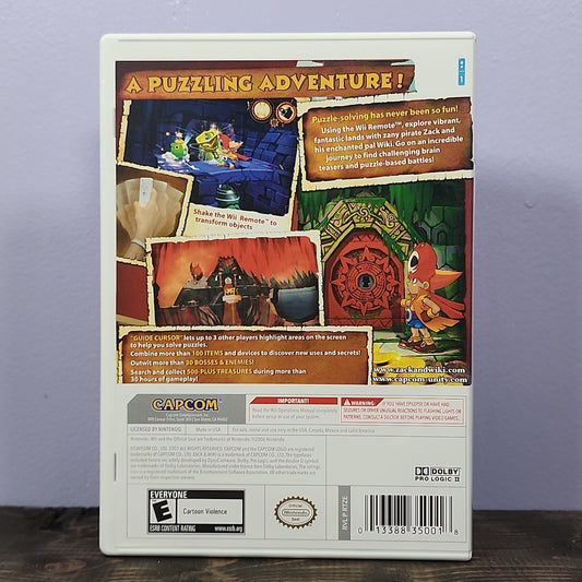 Nintendo Wii - Zack and Wiki: Quest for Barbaros' Treasure Retrograde Collectibles Adventure, Capcom, CIB, E Rated, Nintendo Wii, Point-and-Click, Puzzle, Wii Preowned Video Game