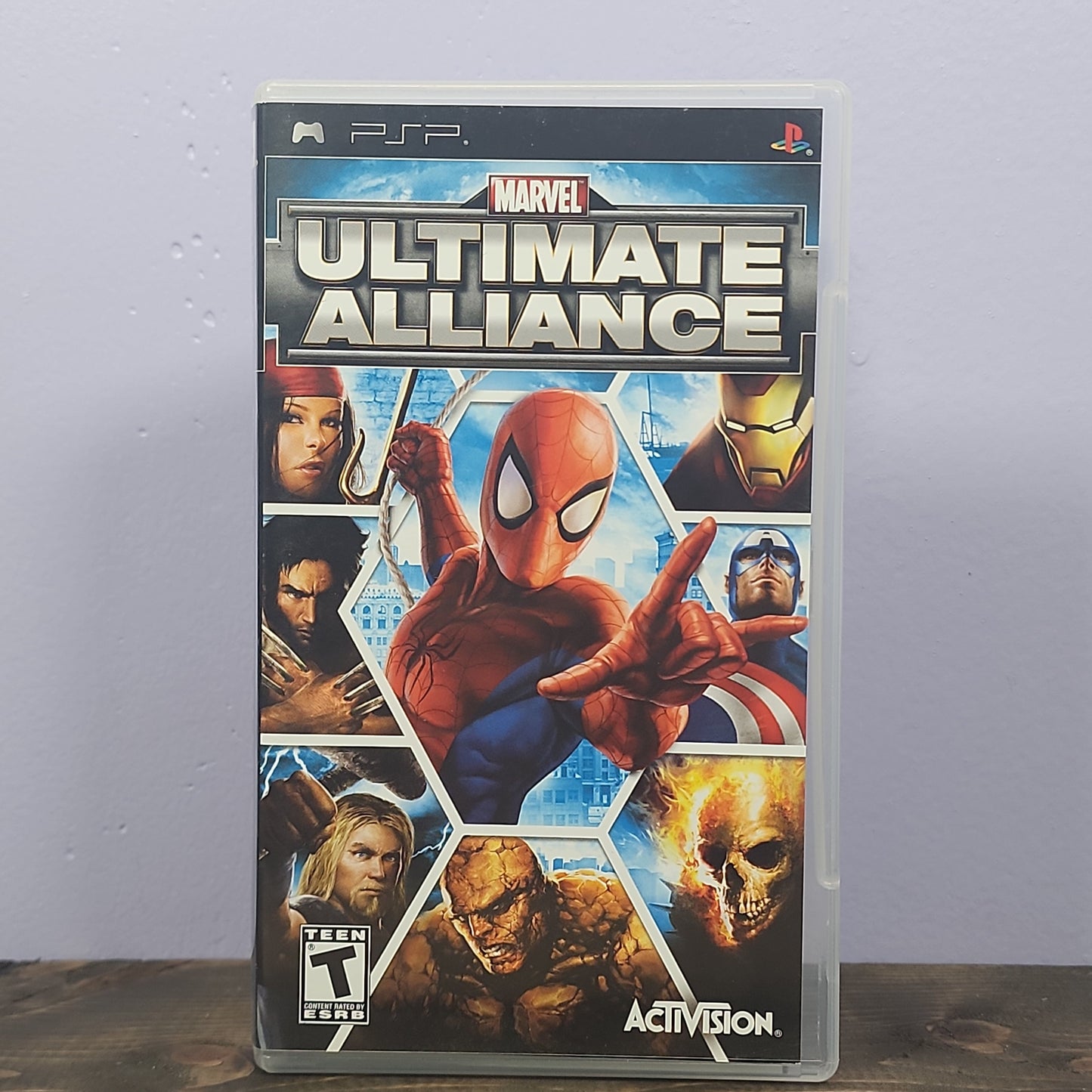 PSP - Marvel Ultimate Alliance Retrograde Collectibles Action, Activision, CIB, Marvel, Playstation Portable, PSP, Raven Software, RPG, Superhero, T Rated Preowned Video Game