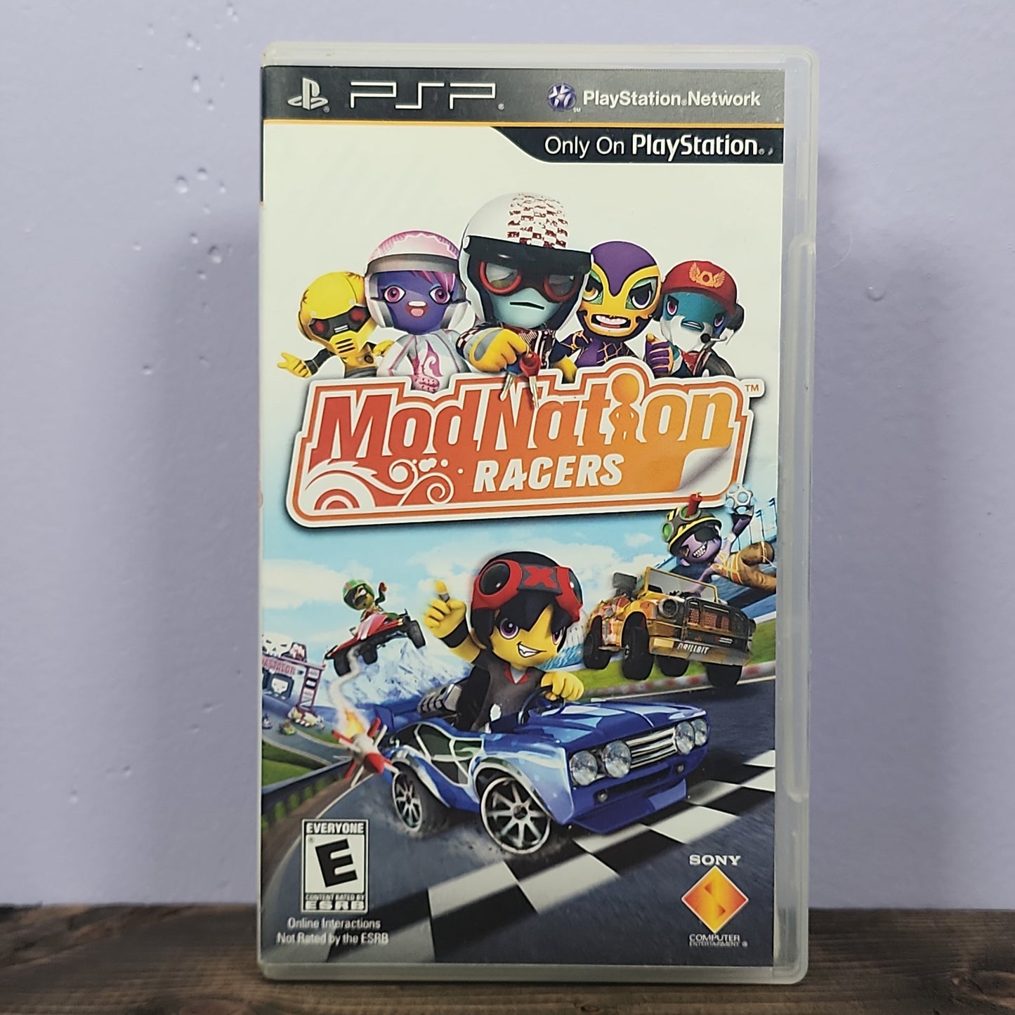 PSP - ModNation Racers Retrograde Collectibles CIB, E Rated, Kart Racer, Playstation Portable, PSP, Racing, Sony Preowned Video Game