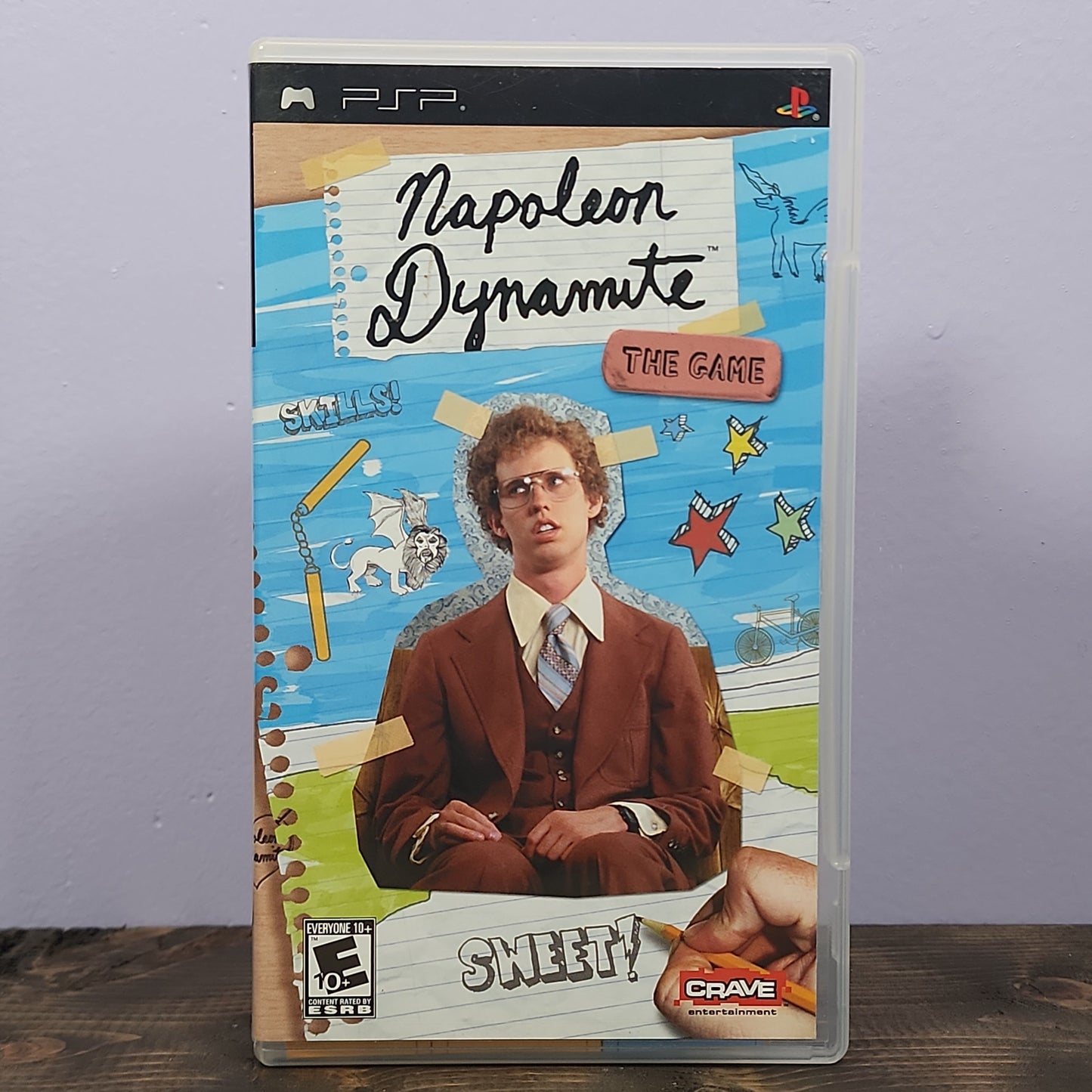 PSP - Napoleon Dynamite: The Game Retrograde Collectibles 7 Studios, CIB, Crave, E10 Rated, Minigames, Napoleon Dynamite, Party, Party Game, Playstation Porta Preowned Video Game