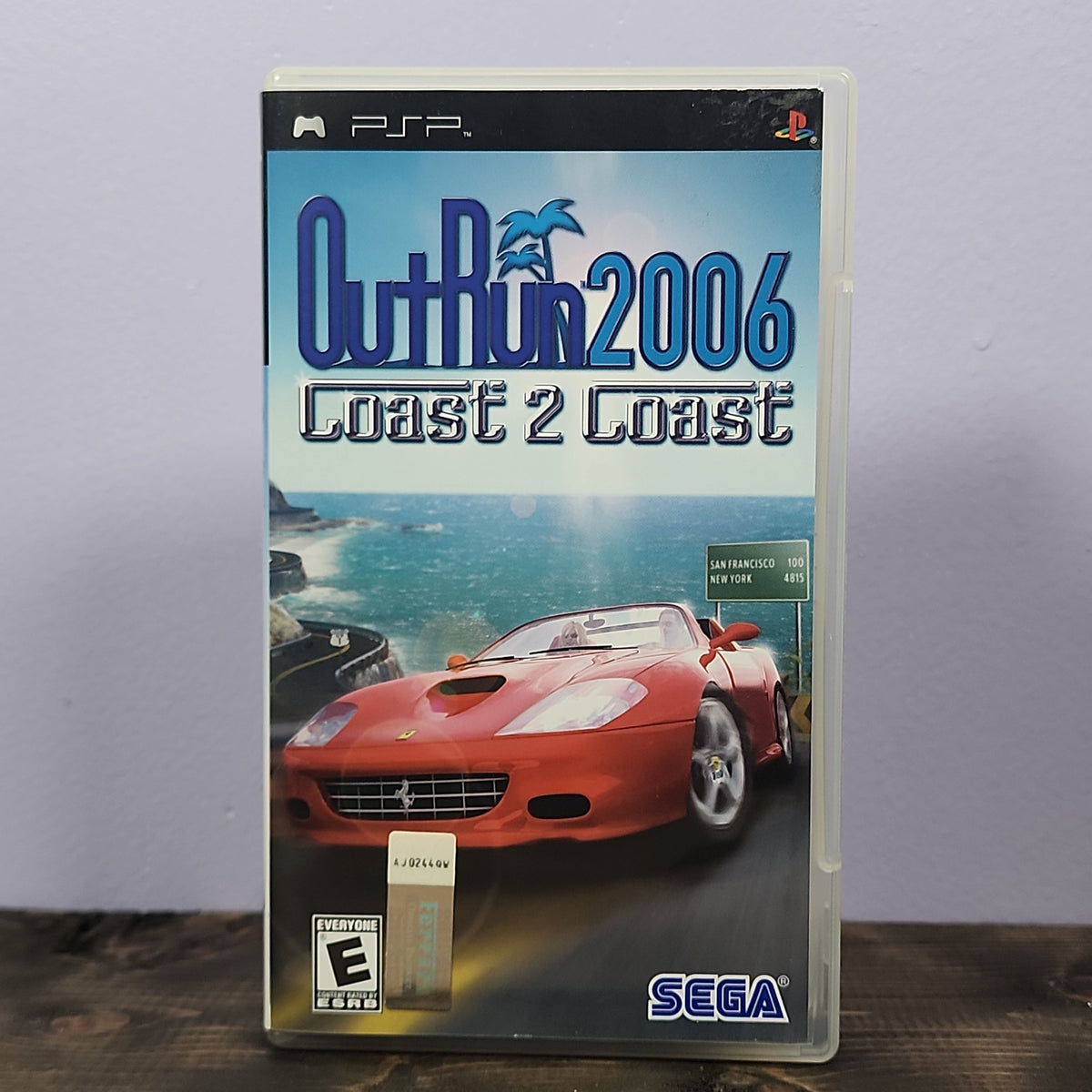 PSP - Outrun 2006: Coast 2 Coast Retrograde Collectibles Automobile, CIB, E Rated, Ferarri, OutRun, PSP, Racing, Sony, Sumo Digital Preowned Video Game