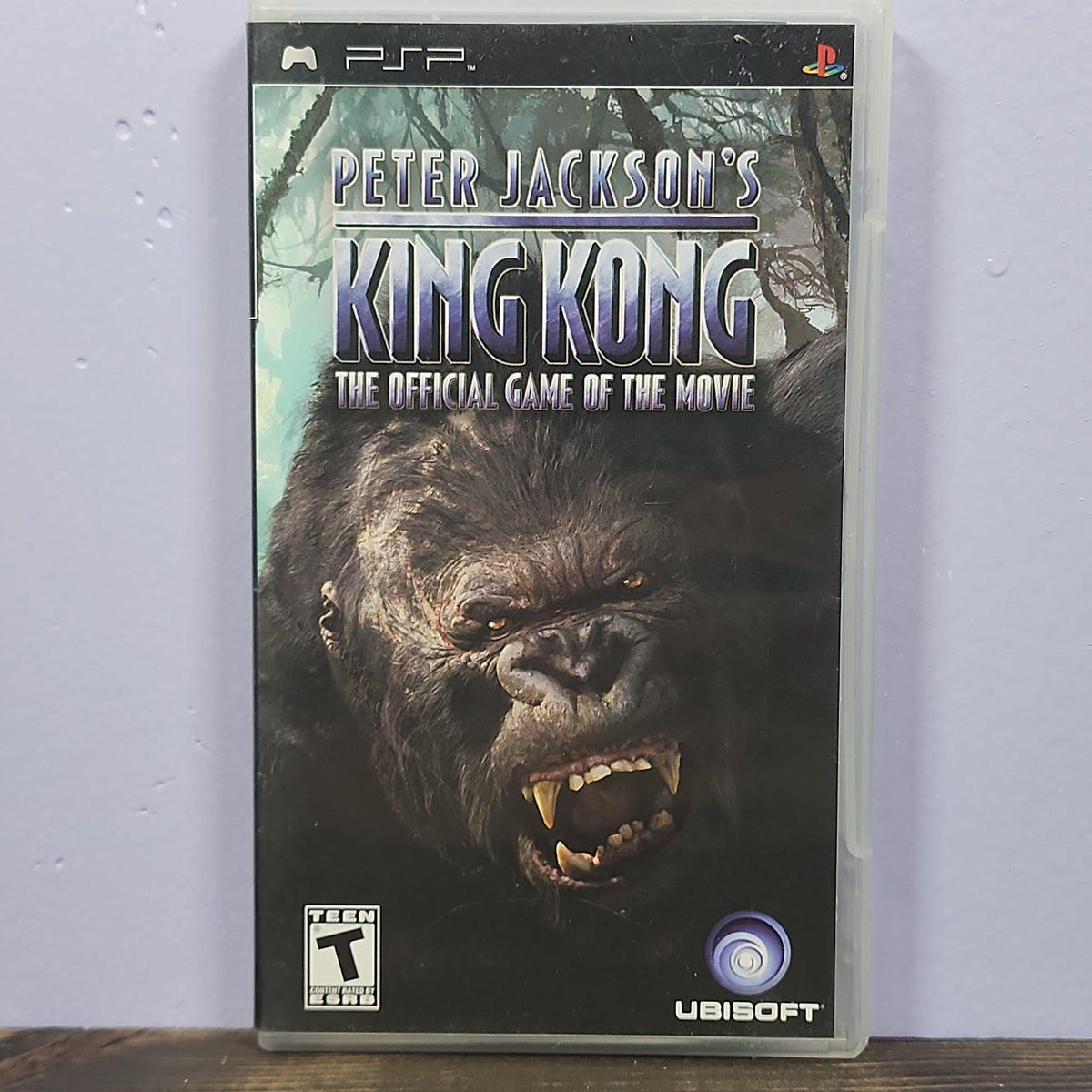 PSP - Peter Jackson's King Kong: The Official Game of the Movie Retrograde Collectibles Action, Adventure, CIB, King Kong, Movie Tie-In, Peter Jackson, Playstation Portable, PSP, T Rated, Preowned Video Game