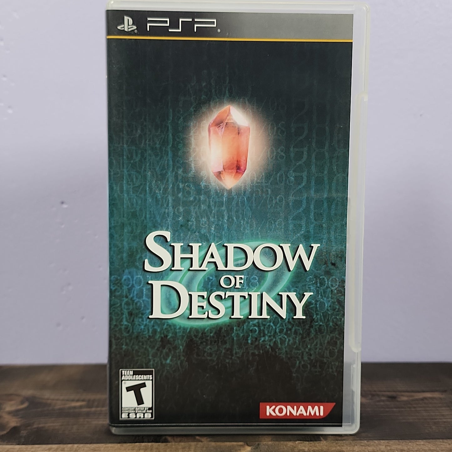 PSP - Shadow of Destiny Retrograde Collectibles Action, Adventure, CIB, Konami, PSP, Sony, T Rated Preowned Video Game 