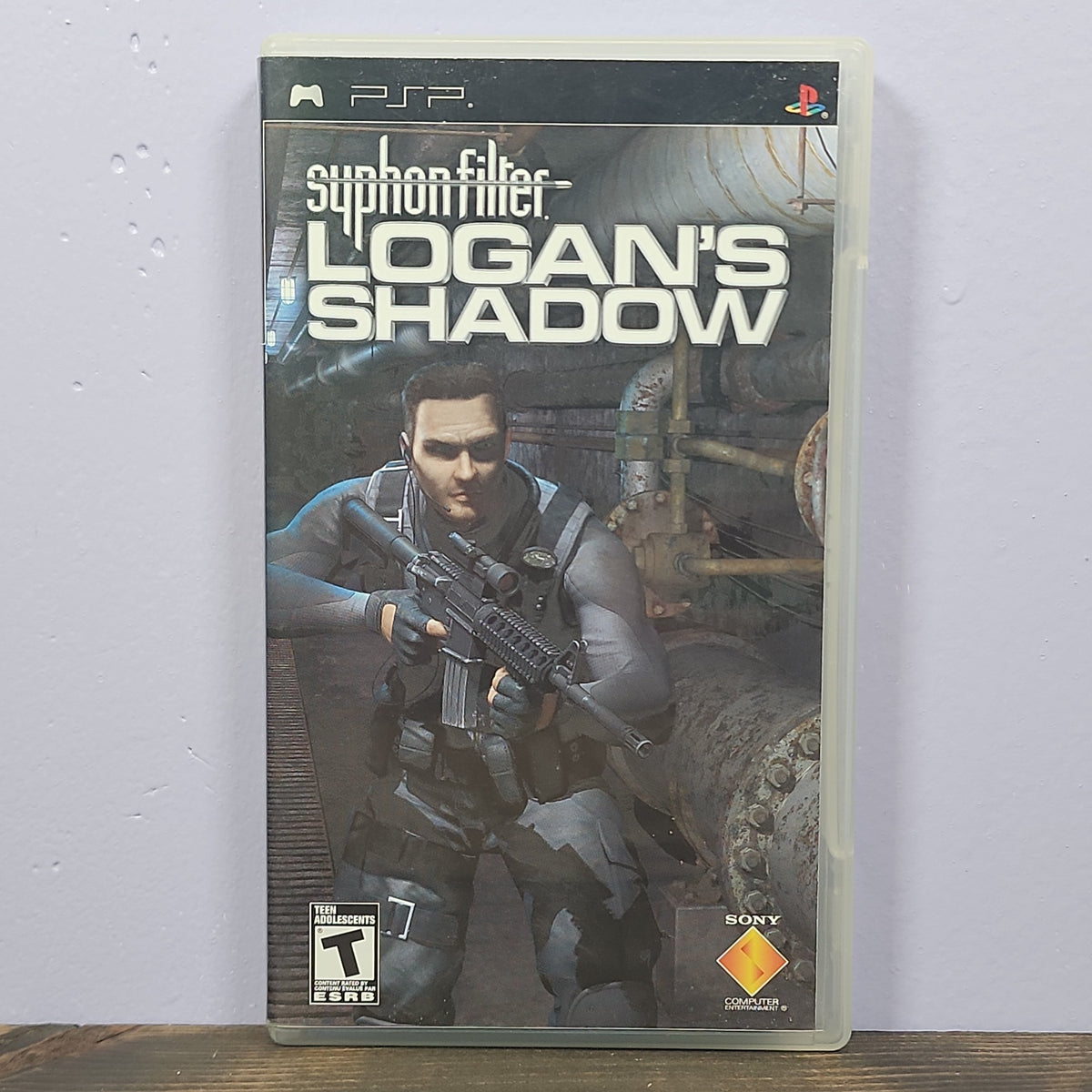 PSP - Syphon Filter: Logan's Shadow Retrograde Collectibles CIB, Playstation Portable, PSP, SCEA, Shooter, Sony Bend, Syphon Filter, T Rated, Third-Person Preowned Video Game