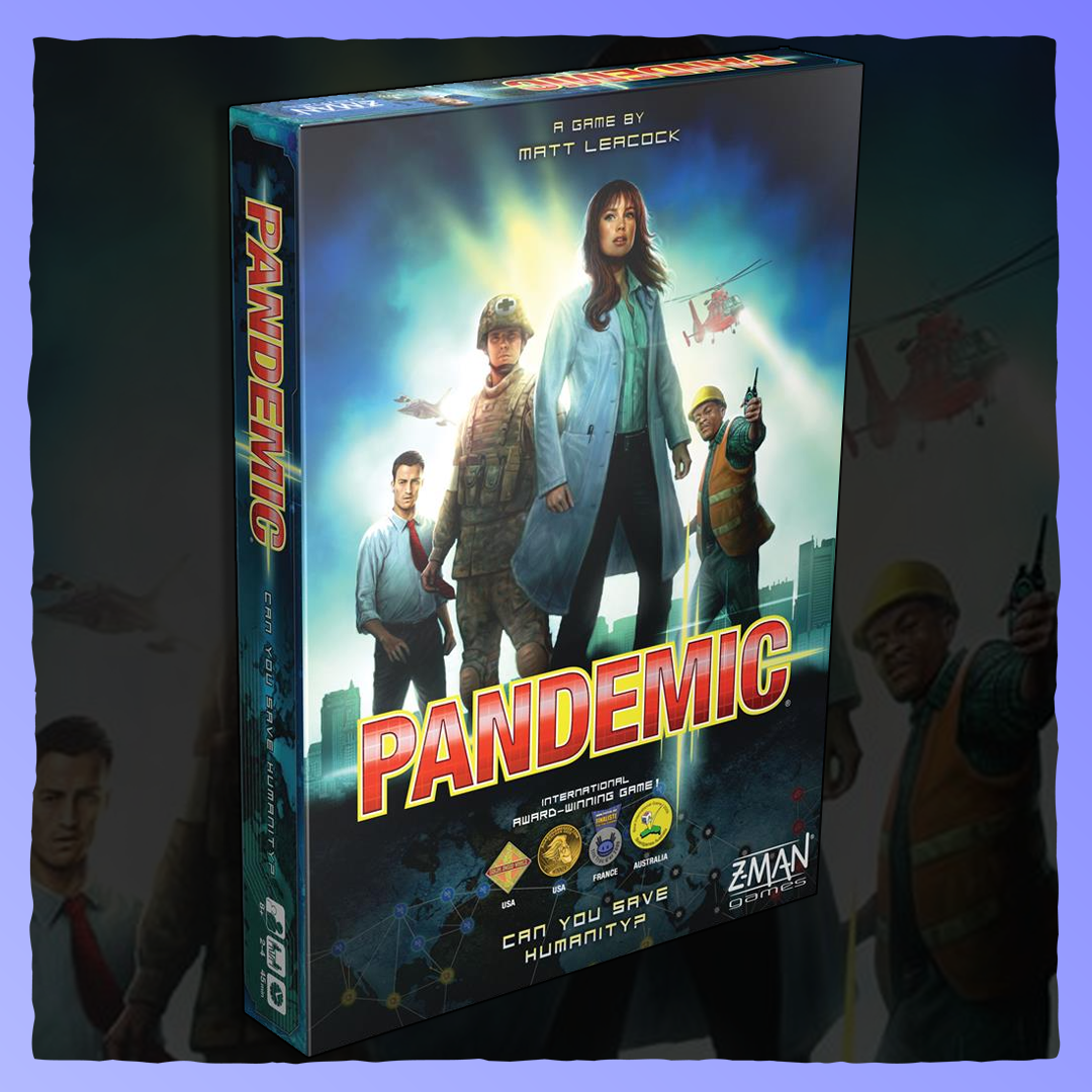 Pandemic - Z-Man Games Retrograde Collectibles Board Game, Co-op, Medical, Pandemic, PVE, Strategy, Z-Man Studios Board Games