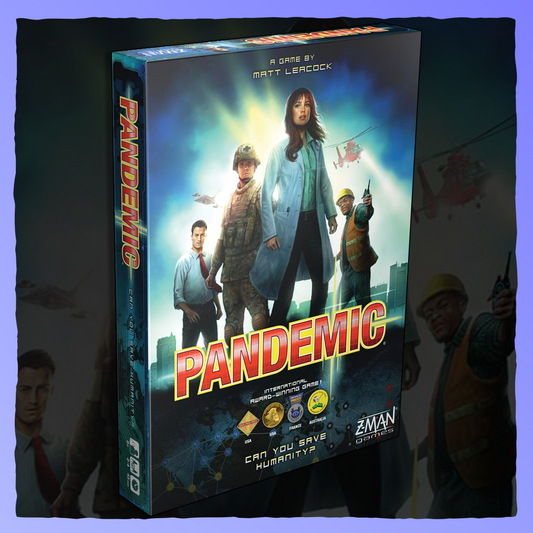 Pandemic - Z-Man Games Retrograde Collectibles Board Game, Co-op, Medical, Pandemic, PVE, Strategy, Z-Man Studios Board Games 