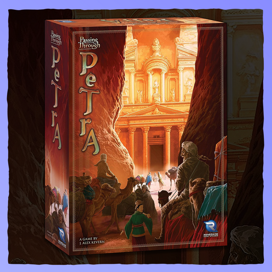 Passing Through Petra - Renegade Game Studios Retrograde Collectibles Ancient, Board Game, Economic, Historical, Passing Through Petra, PvP, Renegade Game Studios Board Games