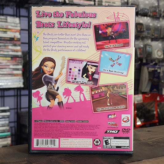 Playstation 2 - Bratz: Girlz Really Rock! Retrograde Collectibles Barking Lizards, Bratz, CIB, E Rated, Playstation 2, PS2, Rhythm, THQ Preowned Video Game
