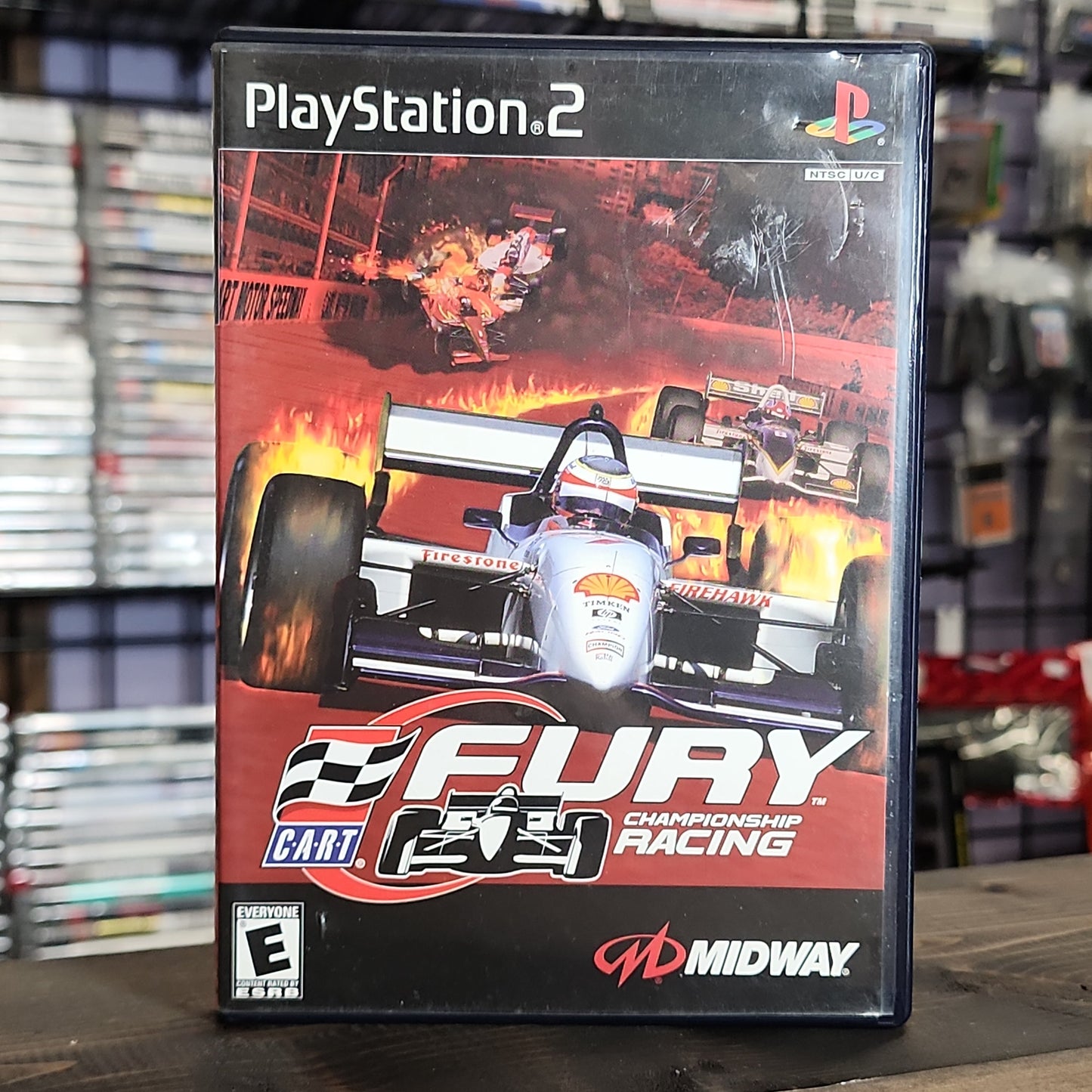 Playstation 2 - CART Fury Retrograde Collectibles CART, CIB, E Rated, Gratuitous Games, Midway, Playstation 2, PS2, Racing Preowned Video Game