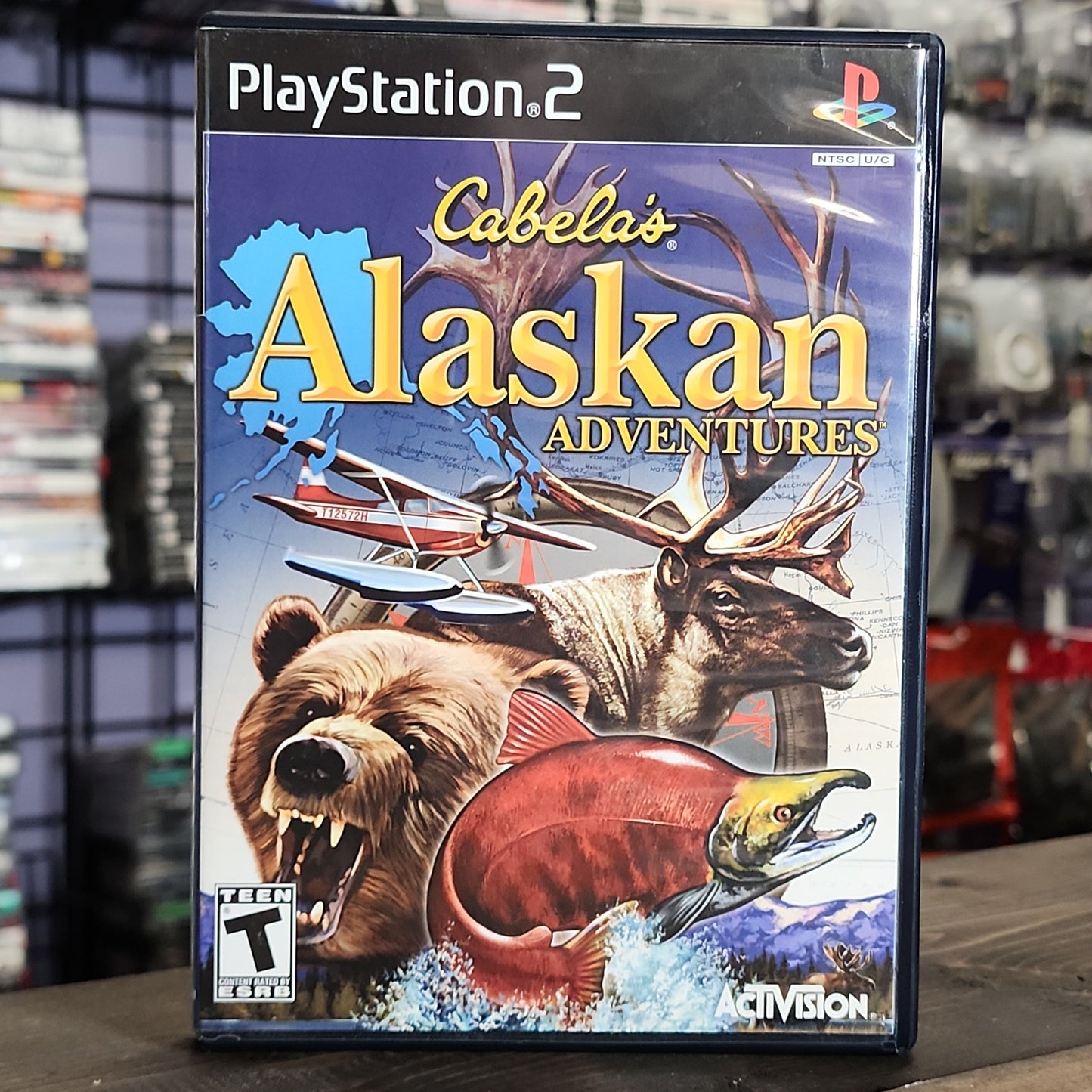 Playstation 2 - Cabela's Alaskan Adventures Retrograde Collectibles Activision, Cabela's, CIB, FUN Labs, Hunting, Playstation 2, PS2, Simulation, T Rated Preowned Video Game