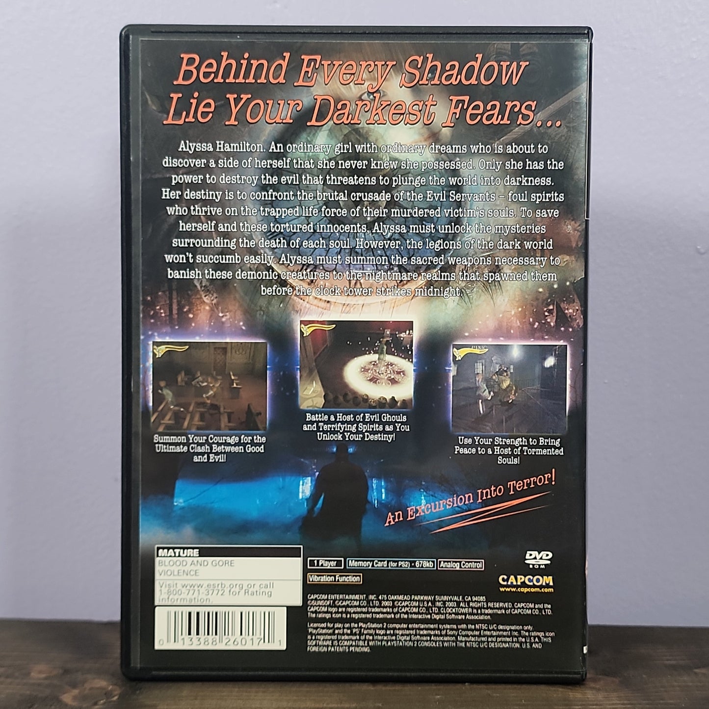 Playstation 2 - Clock Tower 3 Retrograde Collectibles Adventure, CIB, Clock Tower, Horror, M Rated, Playstation 2, PS2, Survival Preowned Video Game