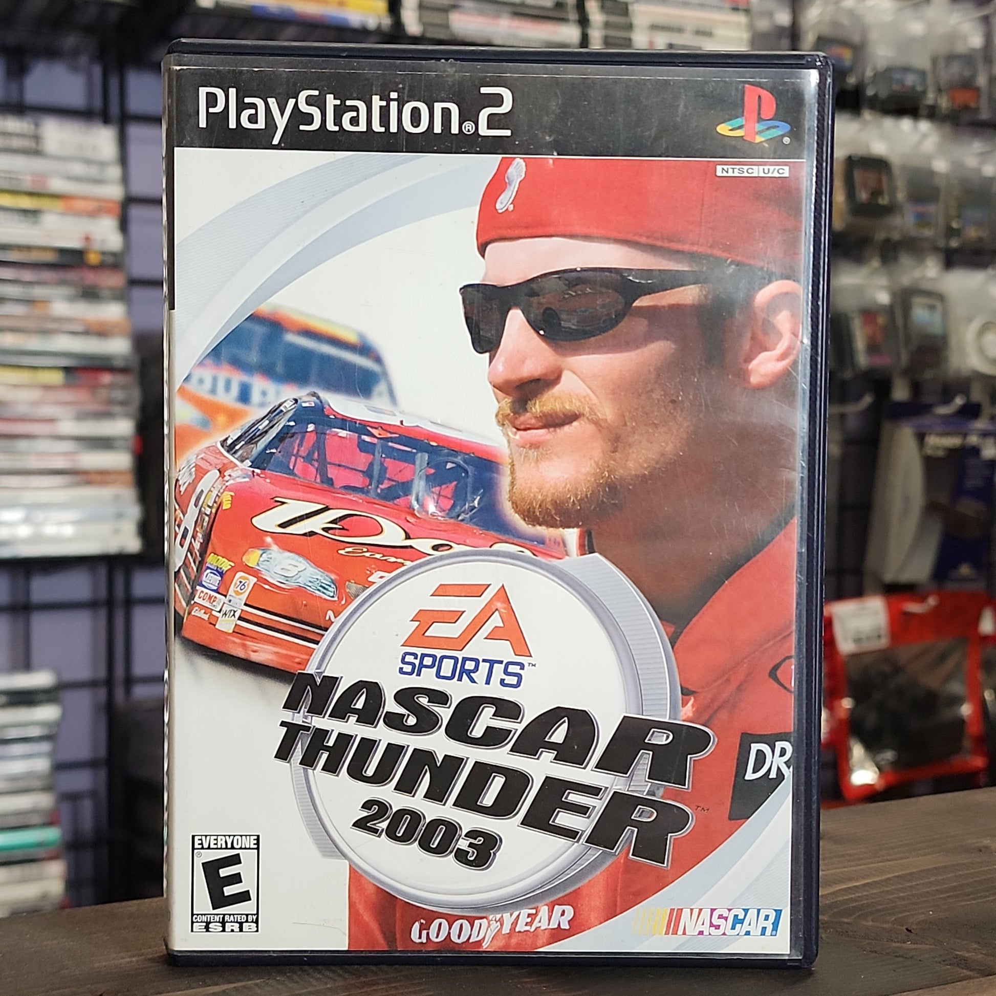Playstation 2 - NASCAR Thunder 2003 Retrograde Collectibles CIB, E Rated, EA Sports, NASCAR, Playstation 2, PS2, Racing, Simulation Preowned Video Game