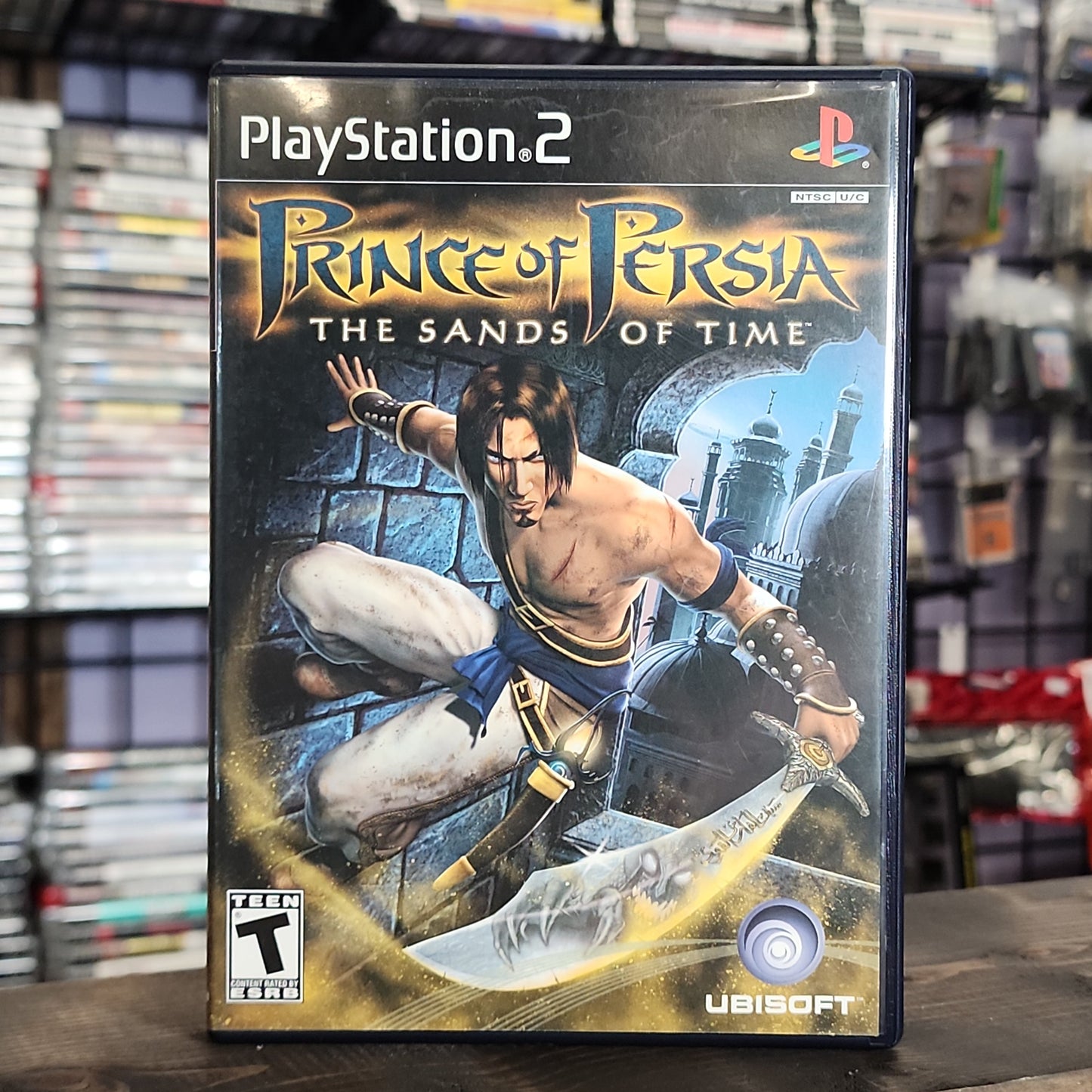 Playstation 2 - Prince of Persia: The Sands of Time Retrograde Collectibles Action, Adventure, CIB, Linear, Parkour, Playstation 2, Prince of Persia, PS2, T Rated, Ubisoft Preowned Video Game
