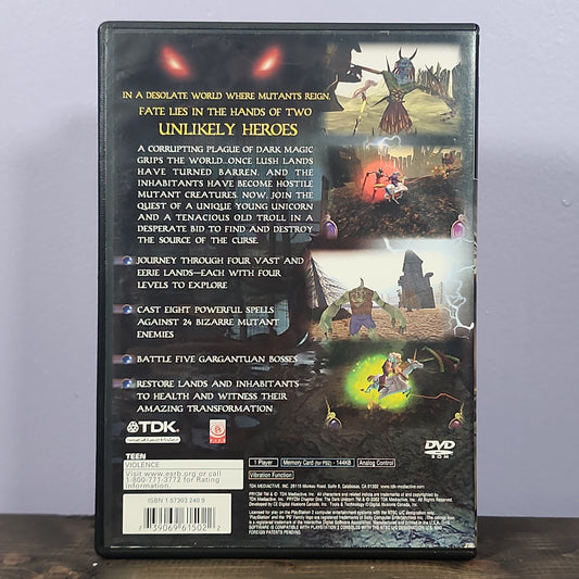 Playstation 2 - Pryzm Chapter One: The Dark Unicorn Retrograde Collectibles Action, Adventure, CIB, Digital Illusions, Fantasy, Playstation 2, PS2, T Rated, TDK Mediactive Preowned Video Game