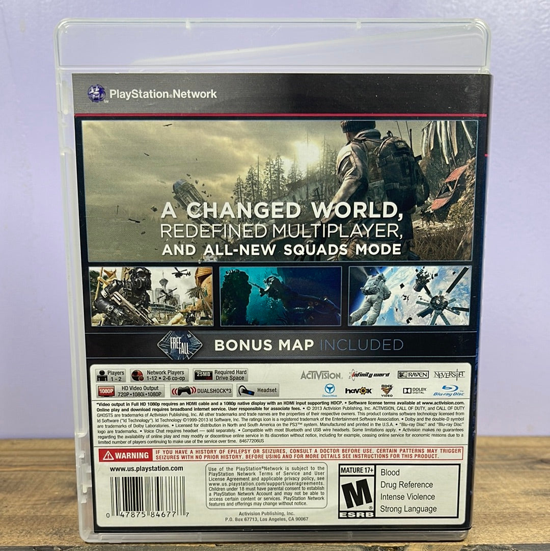 Playstation 3 - Call of Duty: Ghosts Retrograde Collectibles Call of Duty Series, CIB, COD, First Person Shooter, FPS, M Rated, Multiplayer, Playstation 3, PS3, Preowned Video Game