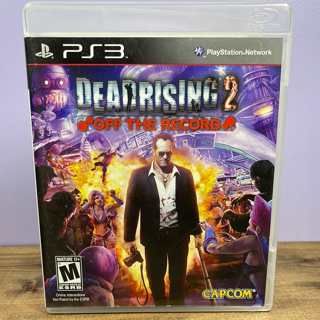 Playstation 3 - Dead Rising 2: Off the Record Retrograde Collectibles Action, Adcenture, Capcom, CIB, Dead Rising Series, Frank West, Gore, Horror, M Rated, Open World, P Preowned Video Game 