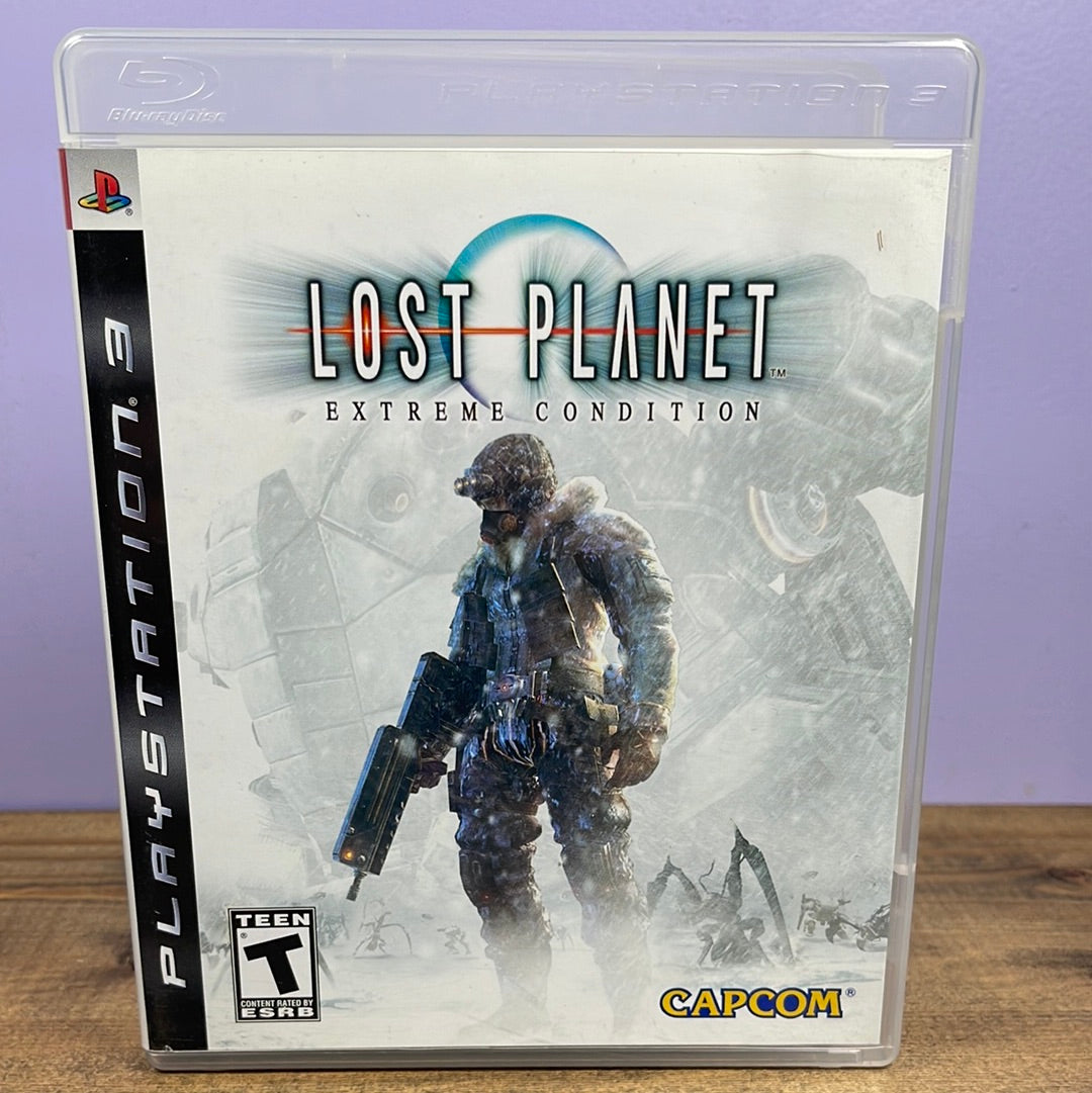 Playstation 3 - Lost Planet: Extreme Condition Retrograde Collectibles Action, Adventure, Capcom, CIB, Lost Planet Series, Mechs, Playstation 3, PS3, Sci-Fi, T Rated, Thir Preowned Video Game