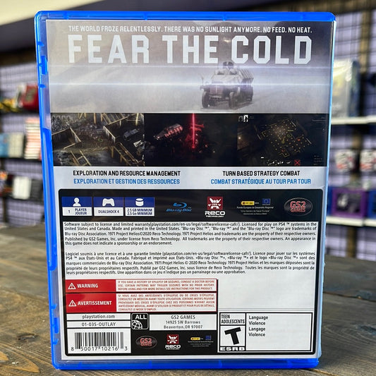 Playstation 4 - 1971 PROJECT HELIOS Retrograde Collectibles CIB, Exploration, Indie, Playstation 4, Post-apocalyptic, PS4, Recotechnology S.L., Resource Managem Preowned Video Game