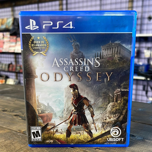 Playstation 4 - Assassin's Creed Odyssey Retrograde Collectibles Ancient Greece, Assassin, Assassin's Creed, CIB, Historical, Open World, Playstation 4, PS4, RPG, Si Preowned Video Game 