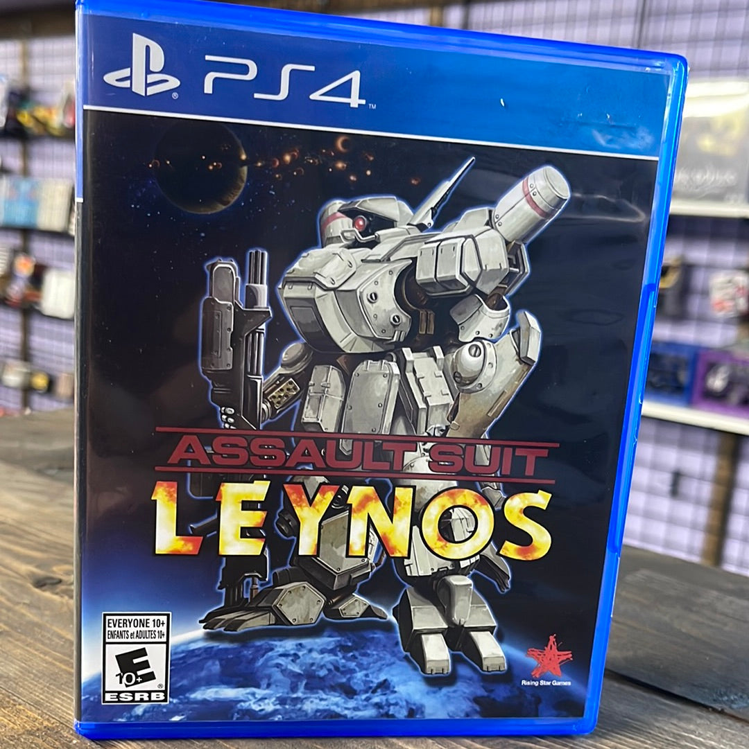 Playstation 4 - Assault Suit Leynos Retrograde Collectibles Action, anime, CIB, Dracue Software, Genesis, Mech, Mecha, Mega Drive, Playstation 4, PS4, Rising St Preowned Video Game