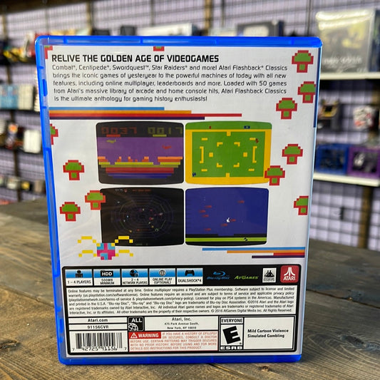 Playstation 4 - Atari Flashback Classics Vol 1 Retrograde Collectibles Action, adventure, Atari, Atari Flashback Classics, CIB, Classics, Compilation, Family, Puzzle, Retr Preowned Video Game
